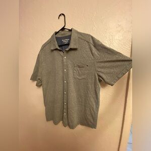Tommy Bahama Olive Casual Button Down Shirt Relaxed Fit